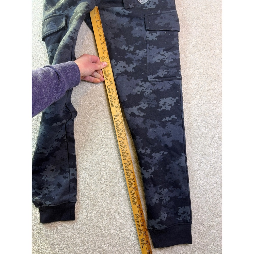 Sonoma Community Cargo Jogger Mens XS Black Digital Camo 1776 Patch Military NEW - Picture 8 of 9